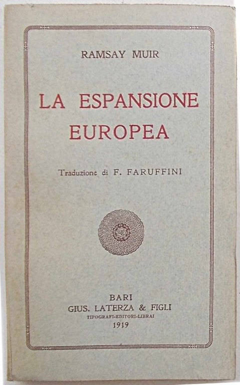 La espansione europea.