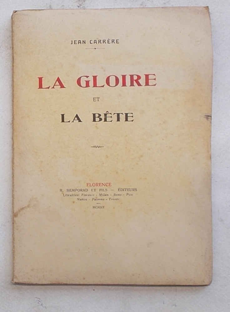 La gloire et la bete.