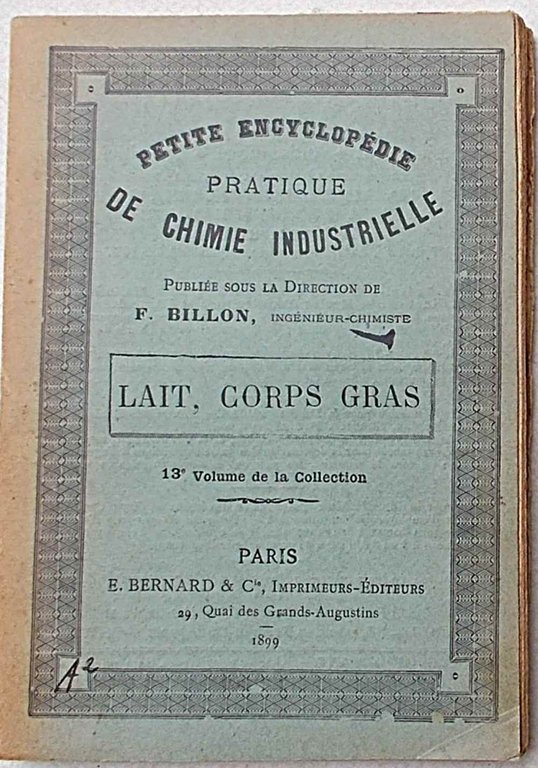 Lait, corps gras alimentaires.