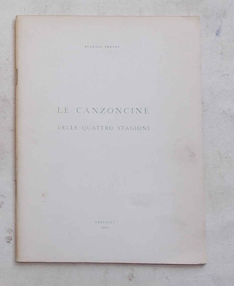 Le canzoncine delle quattro stagioni.