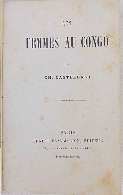 Les femmes au Congo.