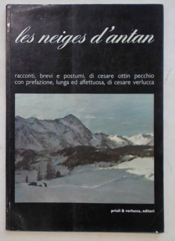 Les neiges d'antan.