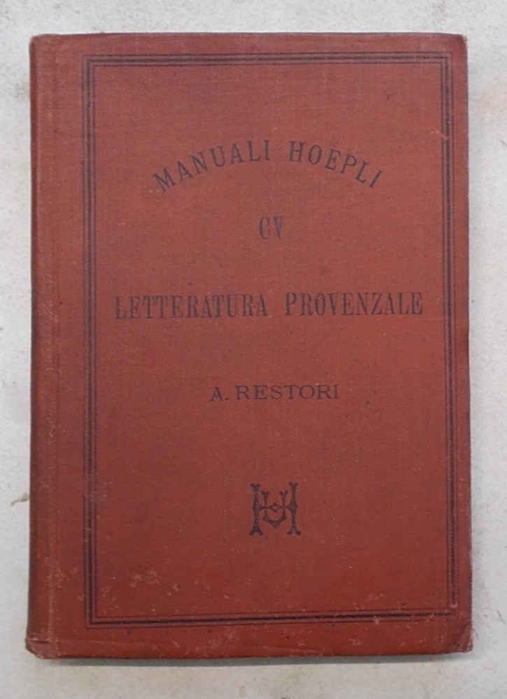 Letteratura provenzale.