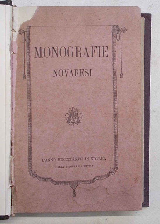 Monografie novaresi.