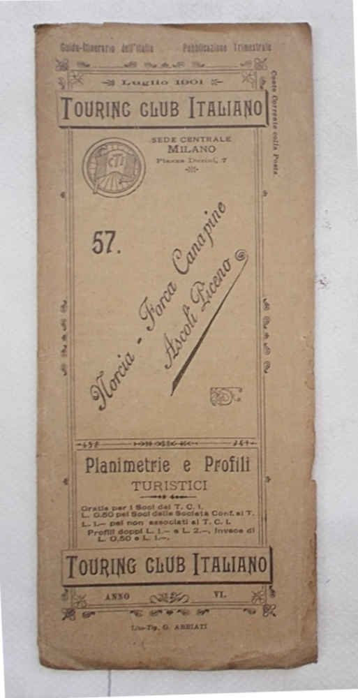 Morcia - Forca Canapine - Ascoli Piceno. (Planimetrie e profili …