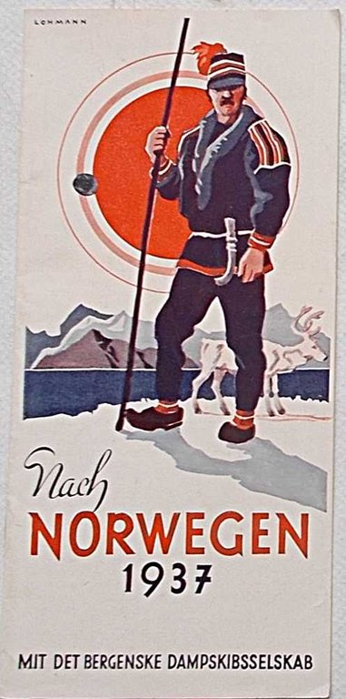 Nach Norwegen 1937.