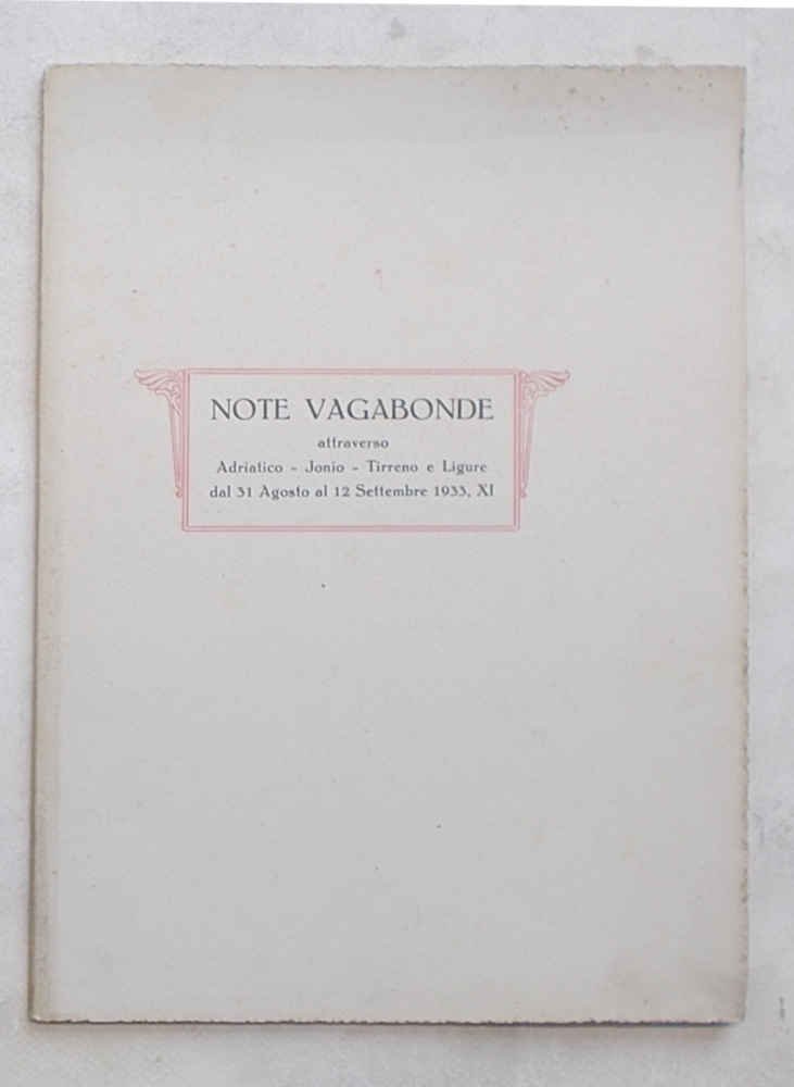 Note vagabonde di ore troppo brevi e fuggenti vissute assieme …