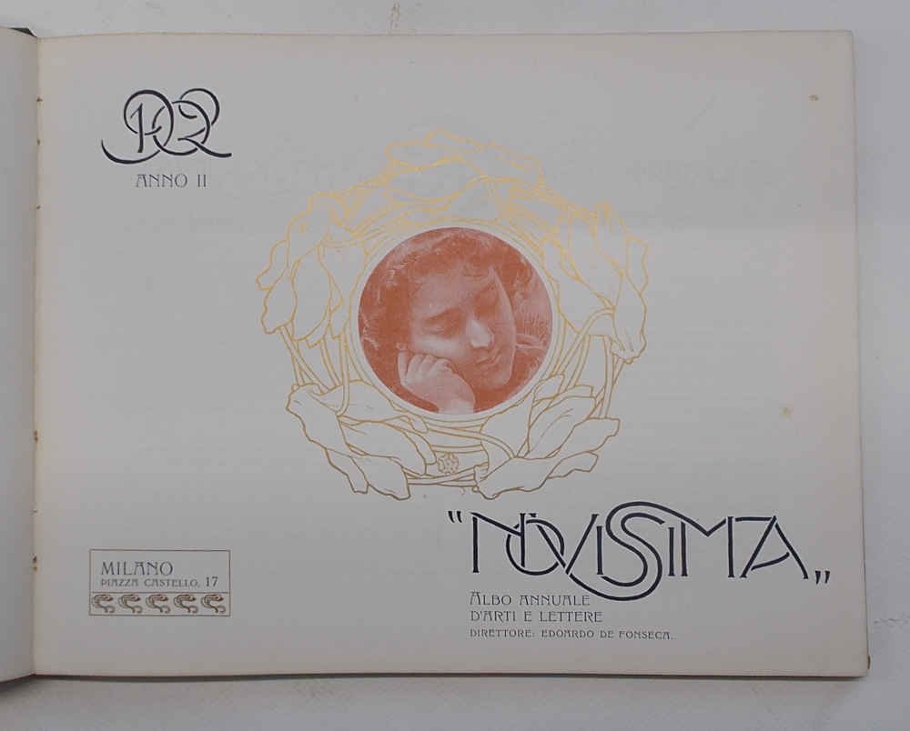 "Novissima". Albo d'Arti e di Lettere. 1902 Anno II.