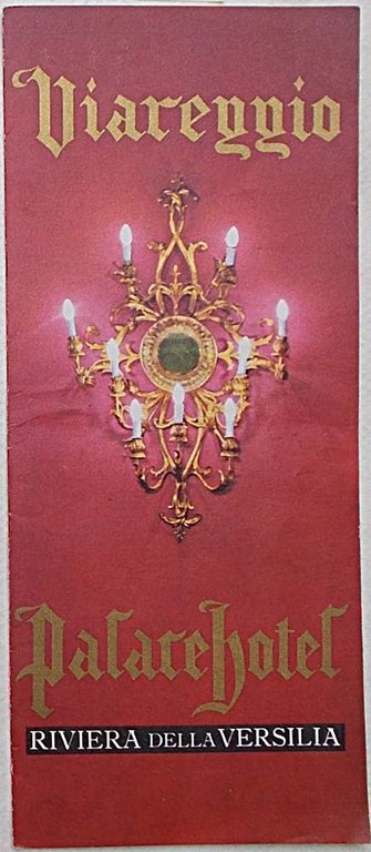 Palace Hotel Viareggio. Riviera della Versilia.