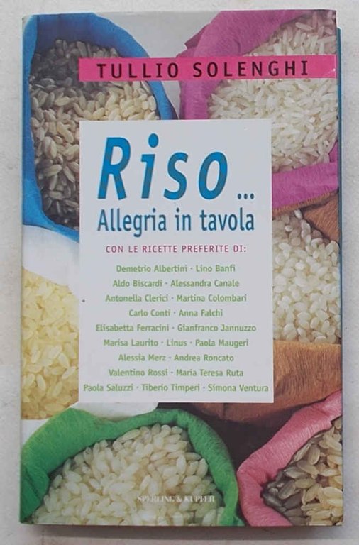 Riso…allegria in tavola.