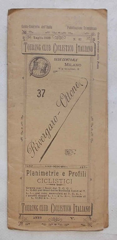 Rivergaro - Ottone. (Planimetrie e profili ciclistici. 37)