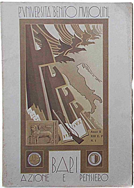 Rivista della R. Università degli Studi "Benito Mussolini" Bari. Anno …