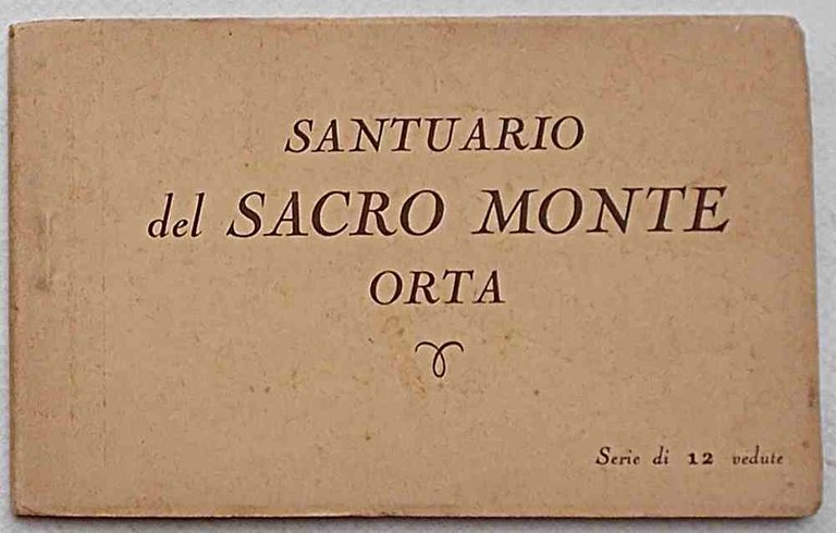 Santuario del Sacro Monte Orta. Serie di 12 vedute.