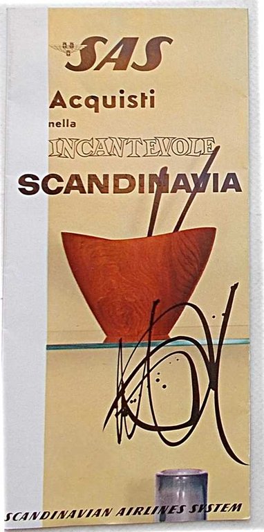 SAS. Acquisti nella incantevole Scandinavia. Scandinavian Airlines System.