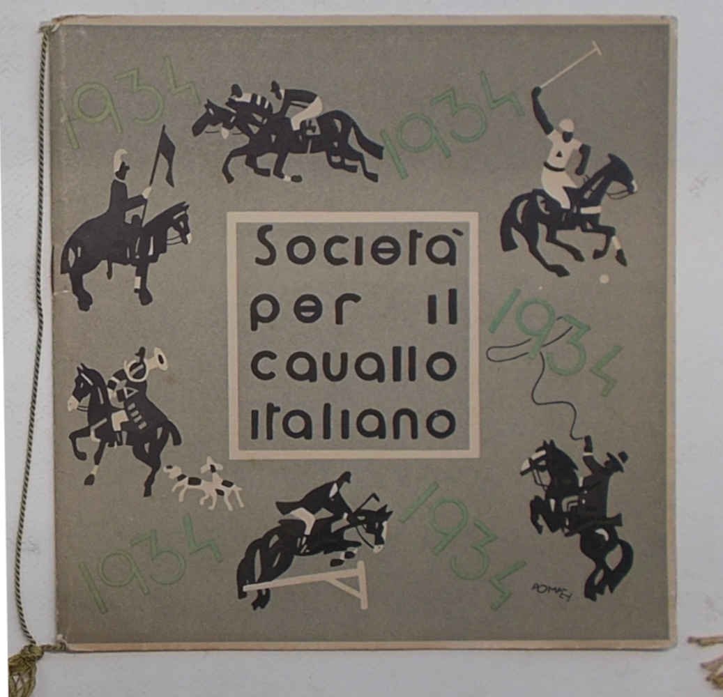 Società per il Cavallo Italiano. 1934.