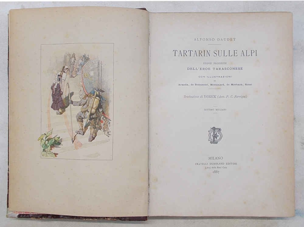 Tartarin sulle Alpi. Nuove prodezze dell'eroe tarasconese.