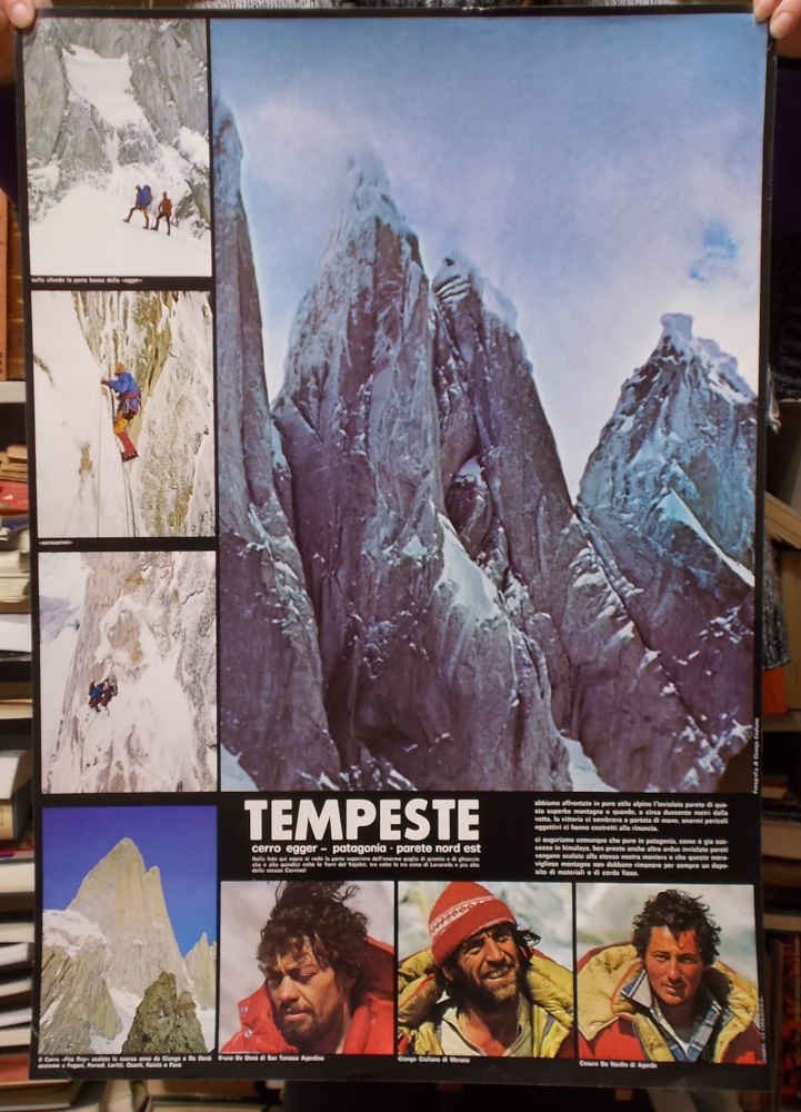 Tempeste. Cerro Egger - Patagonia - Parete Nord Est.