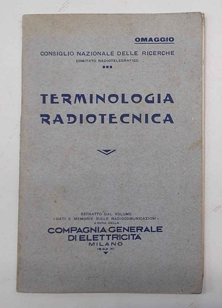 Terminologia radiotecnica.