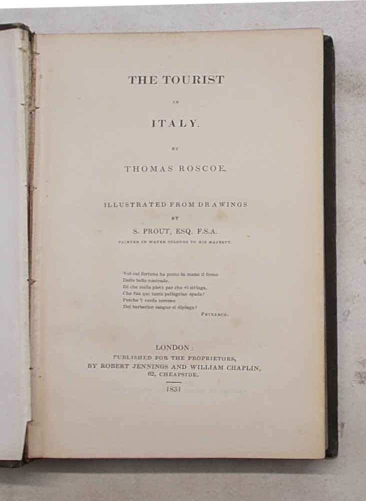 The Tourist in Italy.