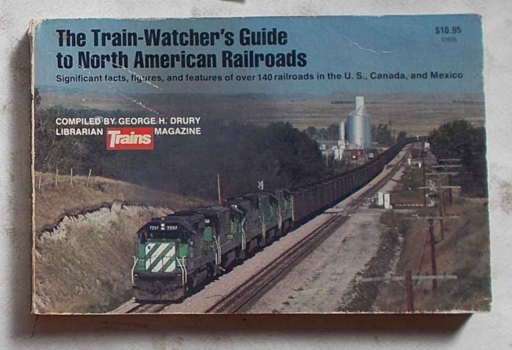 The train-watcher's guide to North American Railroads.