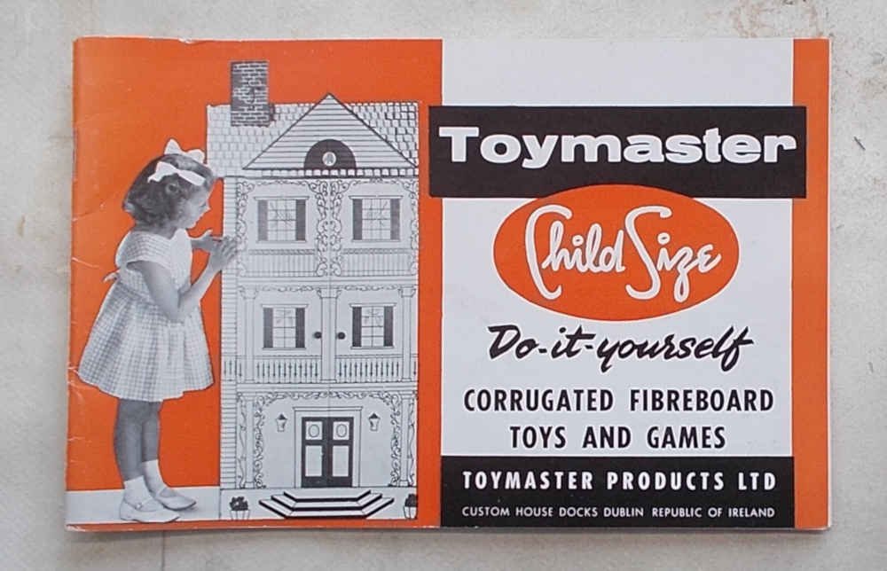 Toymaster's Child Size. Do-it-yourself corrugated fibreboard Toys and Games. (Nota: …