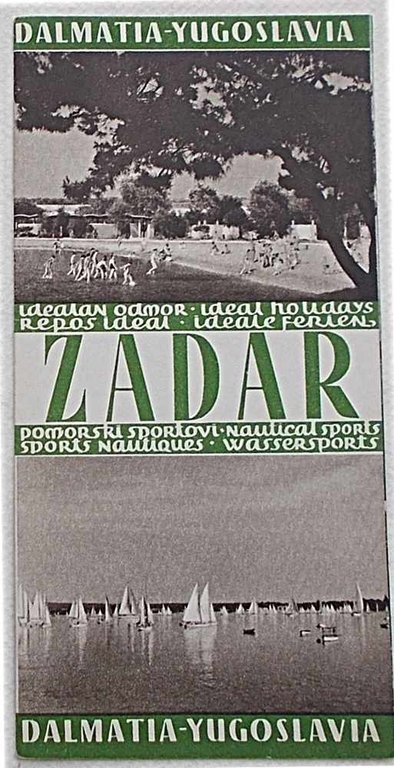 Zadar. Dalmatia - Yugoslavia.