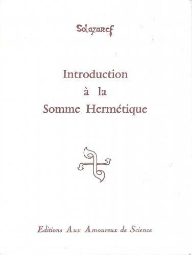 Introduction à la Somme Hermetique