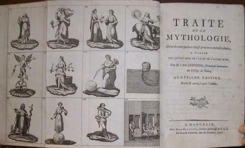 Traite' de la Mythologie, orne' de cent quatre-vingt gravures en …
