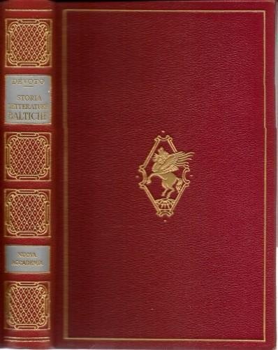 Storia delle letterature baltiche