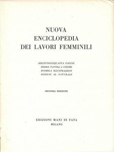 Nuova enciclopedia dei lavori femminili