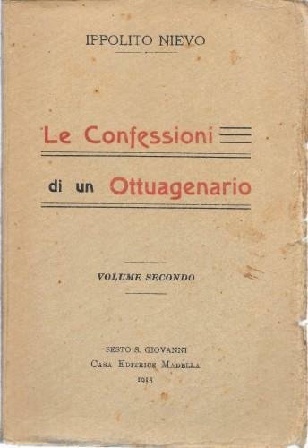 Le confessioni di un ottuagenario, in 2 voll.