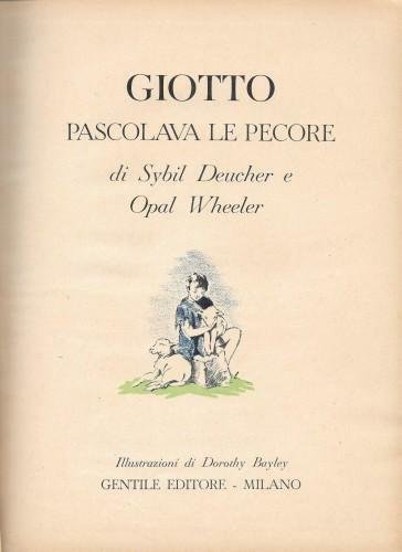 Giotto pascolava le pecore
