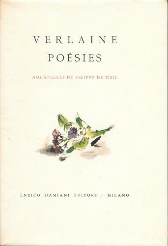 Poesies. Aquarelles de Filippo de Pisis