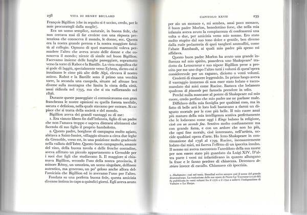Vita di Henry Brulard - Ricordi d'egotismo