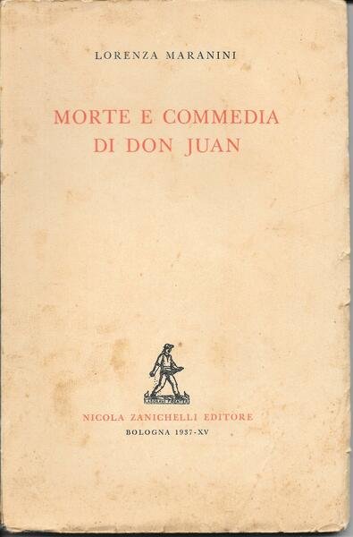 Morte e commedia di Don Juan (Intorno a una commedia …