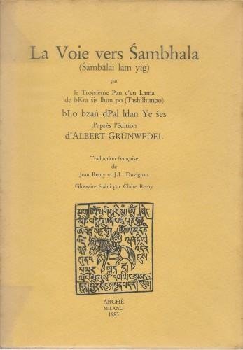 La Voie vers Sambhala (Sambalai lam yig)