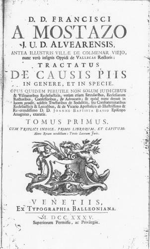 Tractatus de Causis Piis in genere, et in specie. Opus … | Immagine Gallery 1