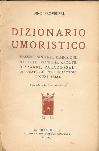 Dizionario umoristico