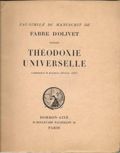 Theodoxie universelle commence' le premier fevrier 1823