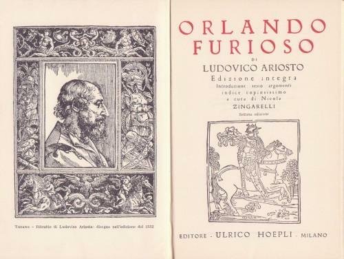 Orlando furioso di L. A. Edizione integra