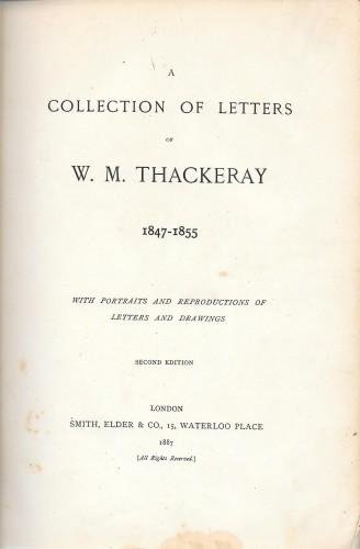 A collection of letters 1847 - 1855 with portraits and …