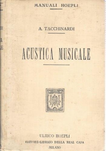 Acustica musicale