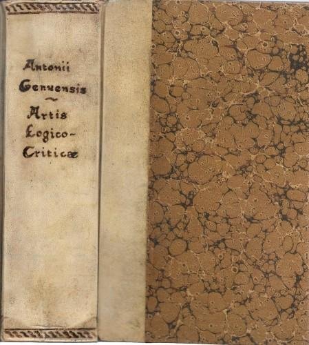 Antonii Genuensis in regia neapolitana academia ethicae professoris Elementorum Artis …