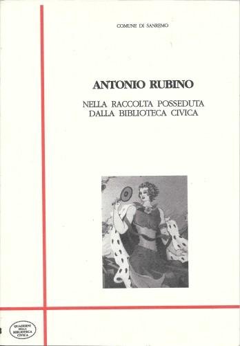 Antonio Rubino nella raccolta posseduta dalla Biblioteca Civica