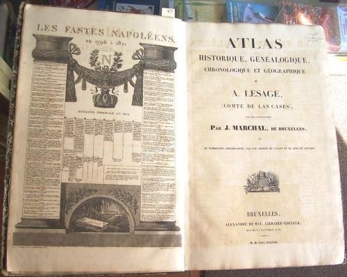 Atlas historique généalogique chronologique et géographique. Avec des Argumentations par …