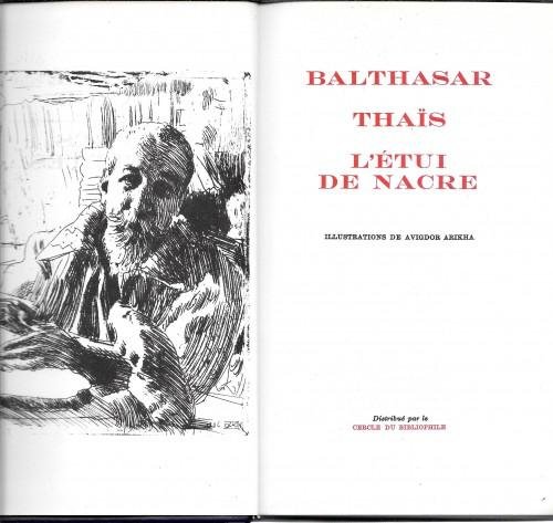 Balthasar - Thais - L'etui de nacre