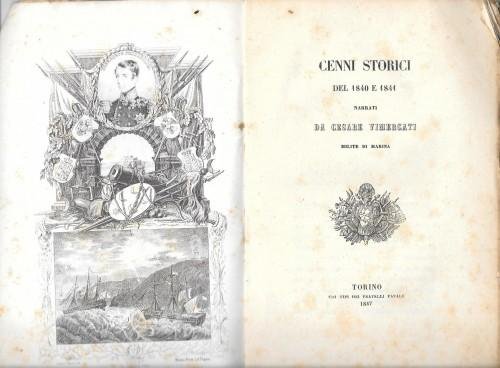 Cenni storici del 1840 e 1841 narrati da C. V.