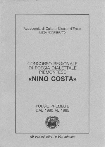 Concorso Regionale di Poesia dialettale piemontese "Nino Costa"