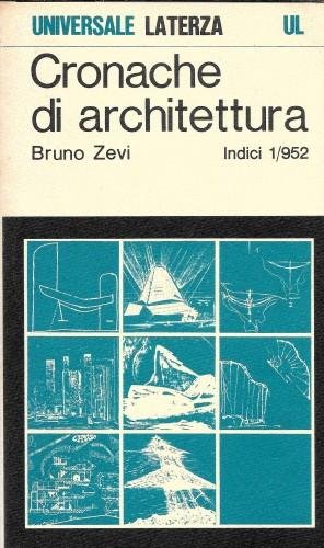 Cronache di architettura. Indici 1/952