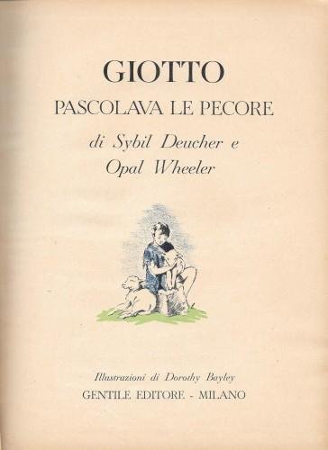 Giotto pascolava le pecore